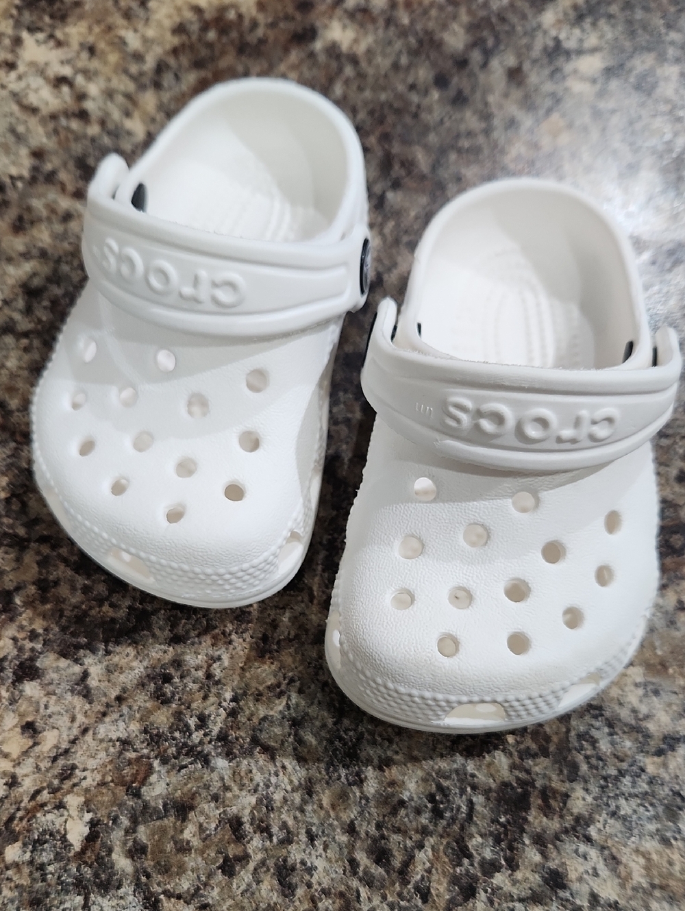 CROCS Baby Toddler Classic Clog in White